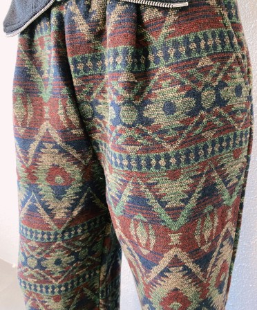 Ethnic Pattern Pants #250116